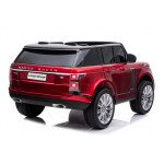 Elektrické autíčko Range Rover - lakované - červené - LCD displej 